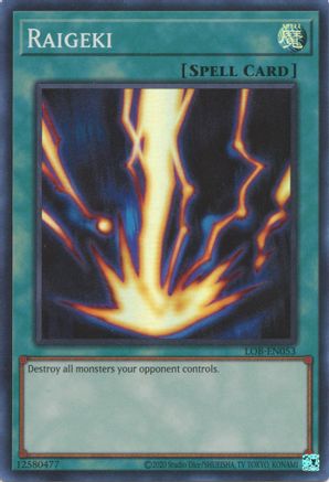 Raigeki (LOB-EN053) - Legend of Blue Eyes White Dragon (25th Anniversary Edition) Unlimited