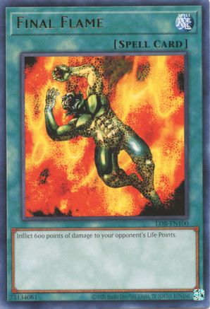 Final Flame (LOB-EN100) - Legend of Blue Eyes White Dragon (25th Anniversary Edition) Unlimited