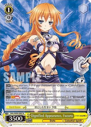 Dignified Appearance, Yuzuru (DAL/W99-E007 R) - Date A Live Vol.2