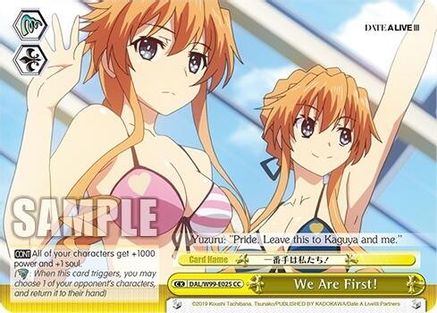 We Are First! (DAL/W99-E025 CC) - Date A Live Vol.2