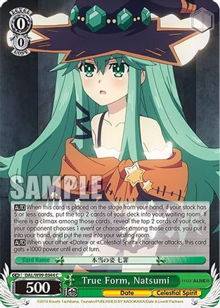 True Form, Natsumi (DAL/W99-E044 C) - Date A Live Vol.2