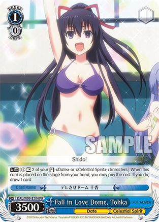 Fall in Love Dome, Tohka (DAL/W99-E104 PR) - Date A Live Vol.2