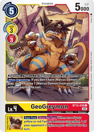 GeoGreymon (BT12-038) - Across Time