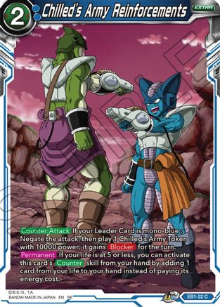 Chilled's Army Reinforcements (Reprint) (EB1-22) - Expansion Deck Box Set 22 Ultimate Deck 2023 Foil