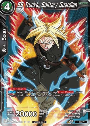 SS Trunks, Solitary Guardian (Championship Selection Pack 2023 Vol.1) (P-229) - Tournament Promotion Cards Foil