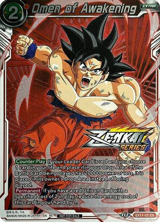 Omen of Awakening (Event Pack 11) (EX11-07) - Tournament Promotion Cards Foil