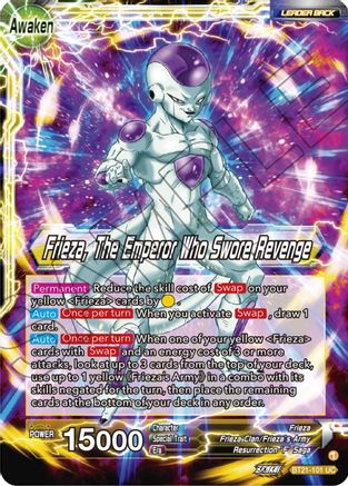 Frieza // Frieza, The Emperor Who Swore Revenge (BT21-101) - Wild Resurgence Foil