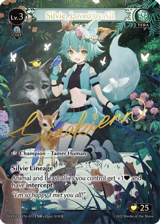 Silvie, Loved by All (CSR) (012) - Dawn of Ashes Starter Decks Foil