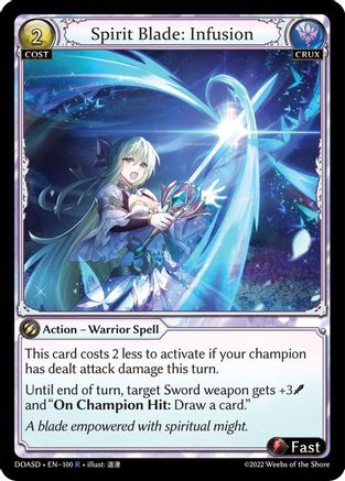 Spirit Blade: Infusion (100) - Dawn of Ashes Starter Decks