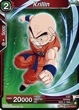 Krillin (BT21-016) - Wild Resurgence Foil