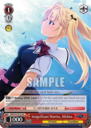 Insignificant Worries, Michiru (GRI/S72-TE15 TD) - The Fruit of Grisaia