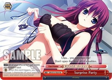 Surprise Party (GRI/S72-TE20 TD) - The Fruit of Grisaia