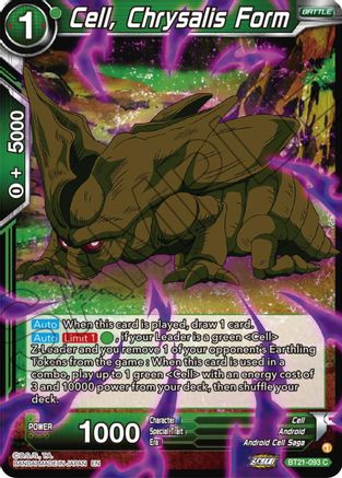 Cell, Chrysalis Form (BT21-093) - Wild Resurgence Foil