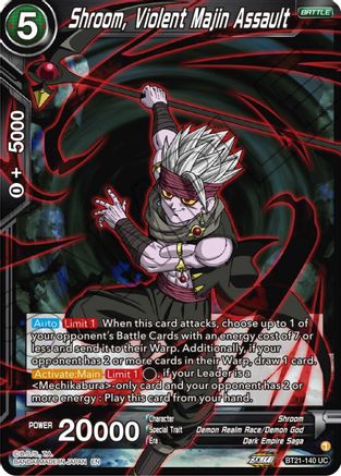 Shroom, Violent Majin Assault (BT21-140) - Wild Resurgence
