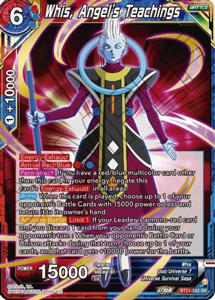 Whis, Angel's Teachings (BT21-142) - Wild Resurgence Foil