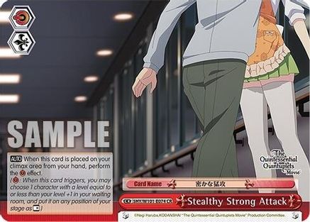 Stealthy Strong Attack (5HY/W101-E074 CR) - The Quintessential Quintuplets Movie