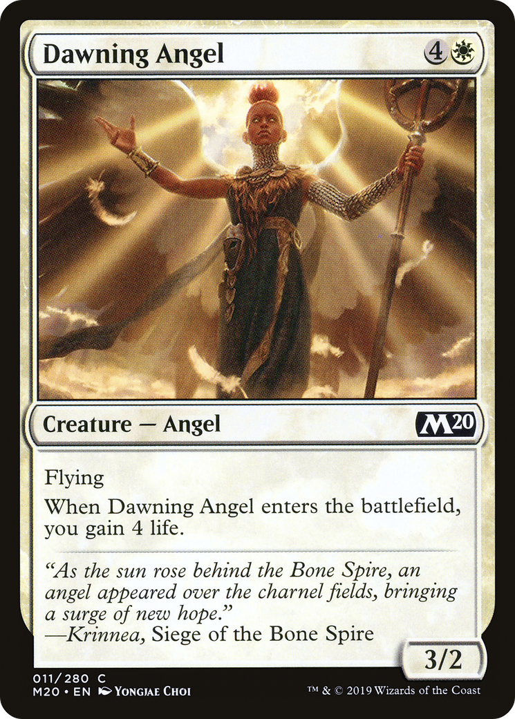 Dawning Angel (M20-011) - Core Set 2020