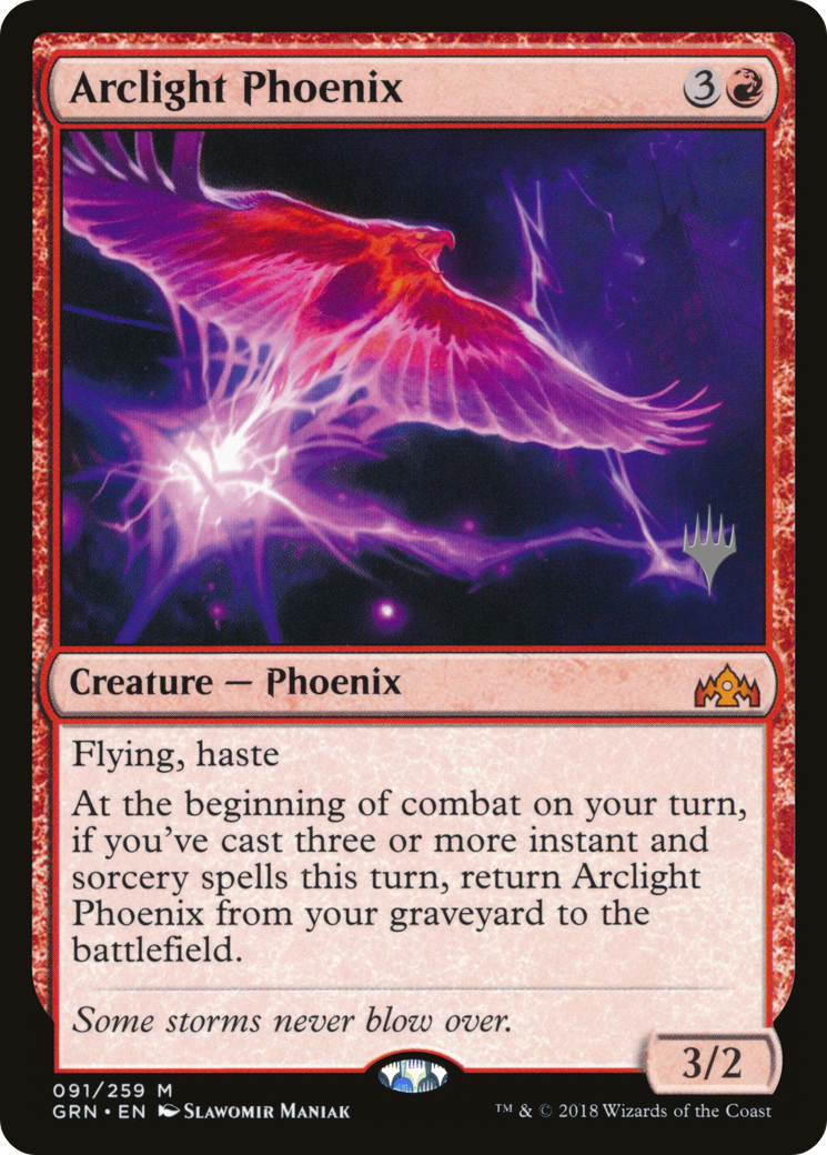 Arclight Phoenix (PPELD-91P) - Guilds of Ravnica Promos