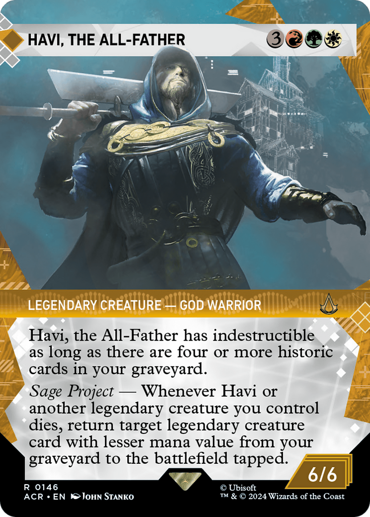 Havi, the All-Father (Showcase) (ACR-146) - Assassin's Creed: (Showcase) (Borderless)