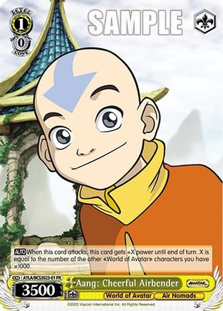 Aang: Cheerful Airbender (ATLA/BCS2023-01 PR) - Bushiroad Event Cards