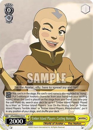 Ember Island Players: Casting Horrors (ATLA/WX04-012 C) - Avatar: The Last Airbender