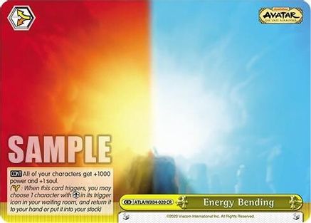 Energy Bending (ATLA/WX04-020 CR) - Avatar: The Last Airbender