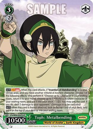 Toph: Metalbending (ATR) (ATLA/WX04-029ATR ATR) - Avatar: The Last Airbender