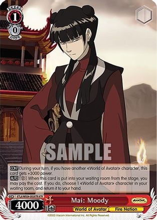 Mai: Moody (ATR) (ATLA/WX04-055ATR ATR) - Avatar: The Last Airbender