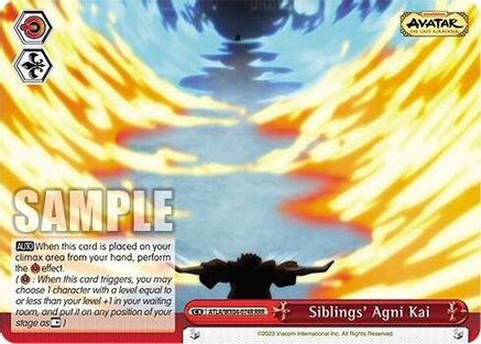 Siblings' Agni Kai (RRR) (ATLA/WX04-074R RRR) - Avatar: The Last Airbender