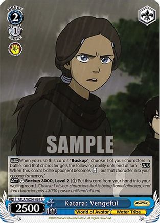Katara: Vengeful (ATLA/WX04-084 R) - Avatar: The Last Airbender