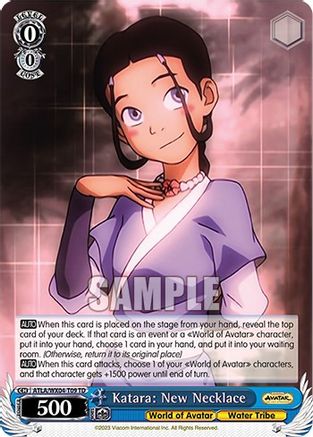 Katara: New Necklace (ATLA/WX04-T09 TD) - Avatar: The Last Airbender
