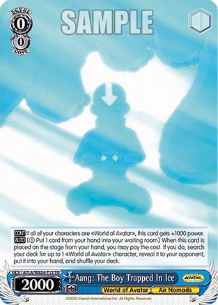 Aang: The Boy Trapped In Ice (ATLA/WX04-T12 TD) - Avatar: The Last Airbender