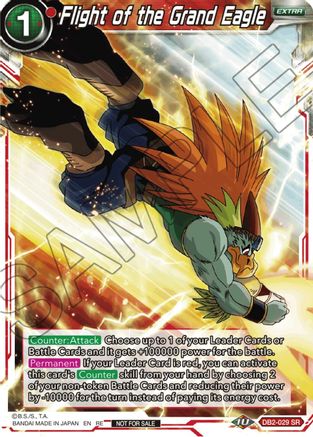 Flight of the Grand Eagle (Championship Selection Pack 2023 Vol.2) (Silver Foil) (DB2-029) - Tournament Promotion Cards Foil