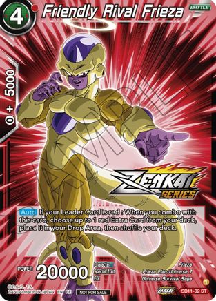 Friendly Rival Frieza (Event Pack 12) (SD11-02) - Tournament Promotion Cards Foil