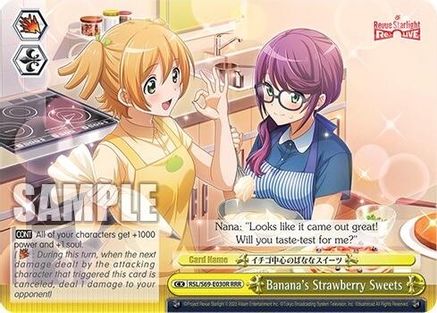 Banana's Strawberry Sweets (RRR) (RSL/S69-E030R RRR) - Revue Starlight -Re LIVE-
