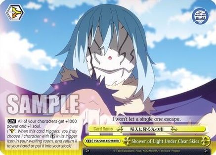 Shower of Light Under Clear Skies (RRR) (TSK/S101-E022R RRR) - That Time I Got Reincarnated as a Slime Vol.3