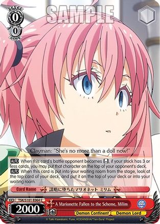 A Marionette Fallen to the Scheme, Milim (TSK/S101-E064 C) - That Time I Got Reincarnated as a Slime Vol.3