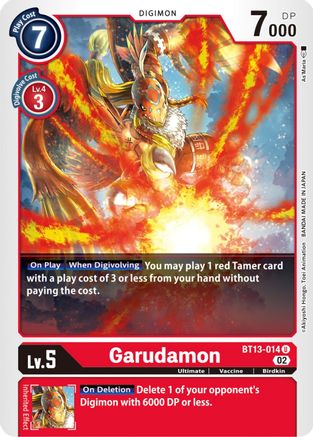 Garudamon (BT13-014) - Versus Royal Knights