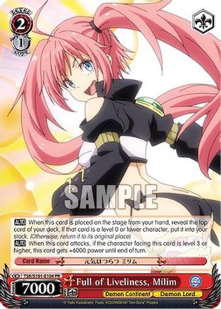 Full of Liveliness, Milim (TSK/S101-E104) - That Time I Got Reincarnated as a Slime Vol.3