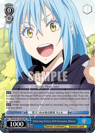 Achieving Victory With Everyone, Rimuru (TSK/S101-E105) - That Time I Got Reincarnated as a Slime Vol.3