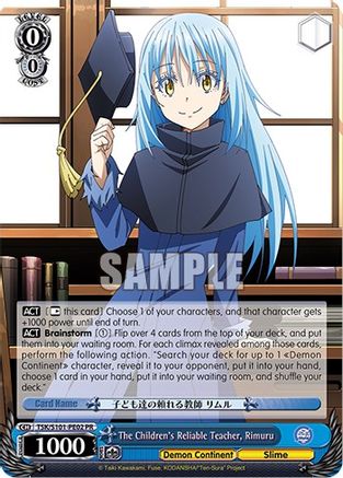 The Children's Reliable Teacher, Rimuru (TSK/S101-PE02) - That Time I Got Reincarnated as a Slime Vol.3