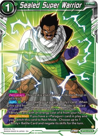 Sealed Super Warrior (BT22-078) - Critical Blow