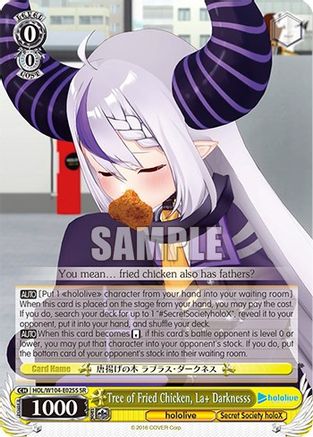 Tree of Fried Chicken, La+ Darknesss (SR) (HOL/W104-E025S SR) - hololive production Vol.2