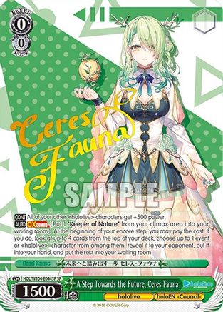 A Step Towards the Future, Ceres Fauna (SP) (HOL/W104-E044SP SP) - hololive production Vol.2