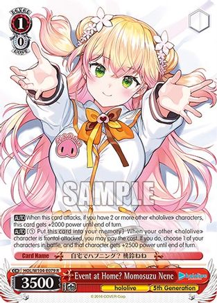 Event at Home? Momosuzu Nene (HOL/W104-E079 R) - hololive production Vol.2