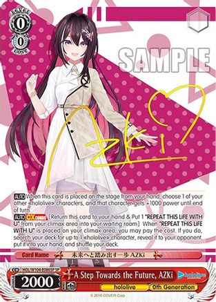 A Step Towards the Future, AZKi (SP) (HOL/W104-E086SP SP) - hololive production Vol.2