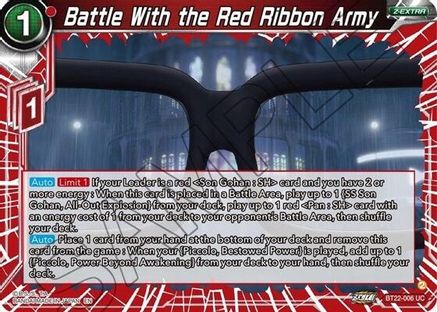 Battle With the Red Ribbon Army (BT22-006) - Critical Blow