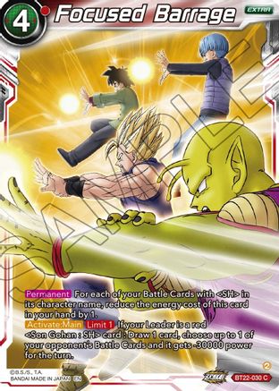 Focused Barrage (BT22-030) - Critical Blow