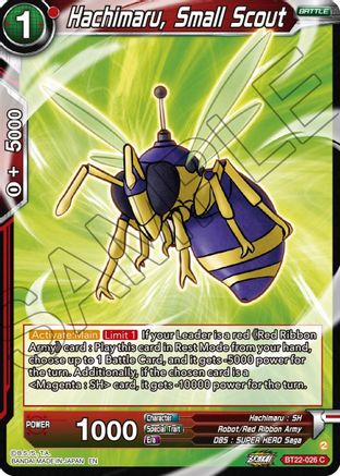 Hachimaru, Small Scout (BT22-026) - Critical Blow Foil
