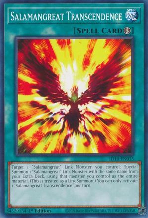 Salamangreat Transcendence (LD10-EN015) - Legendary Duelists: Soulburning Volcano 1st Edition